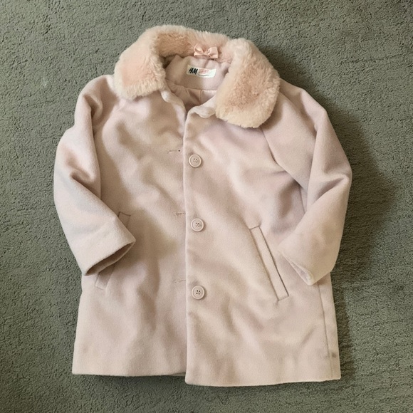 Pink h&m coat - Picture 1 of 3
